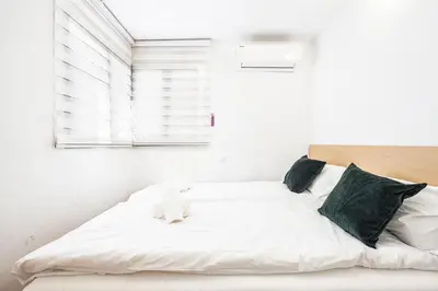 Cama o camas de una habitación en Casa Wilson
