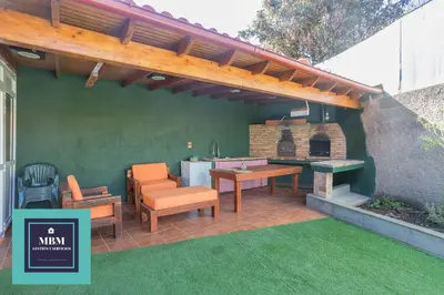 Zona de estar de Casa El Alamo Teror VV
