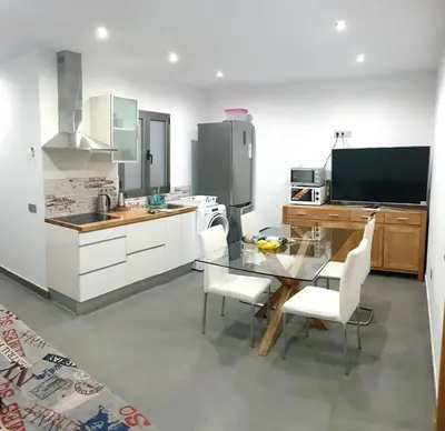 Una cocina o zona de cocina en Casa Antonio