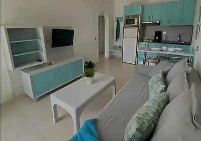 Una cocina o zona de cocina en VELEROS SUNSET Puerto Rico Apartement