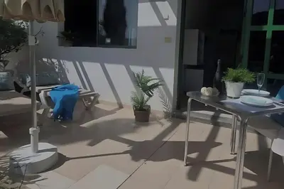 Un balcón o terraza de VELEROS SUNSET Puerto Rico Apartement