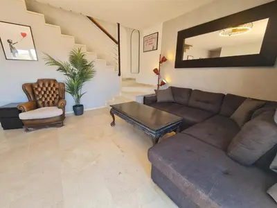 Zona de estar de Casa Vikingo Holiday Home with optional Hot Tub
