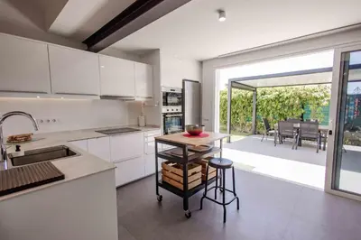 Una cocina o zona de cocina en Maspalomas Pakuana