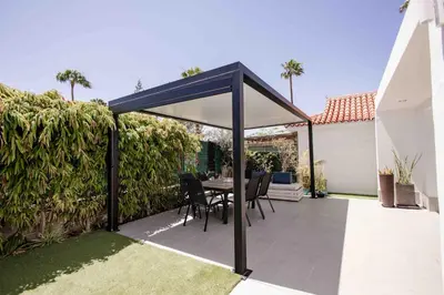 Un patio o zona al aire libre en Maspalomas Pakuana