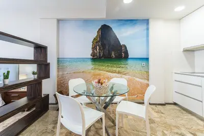 Zona de estar de Golden Beach Luxury Las Canteras