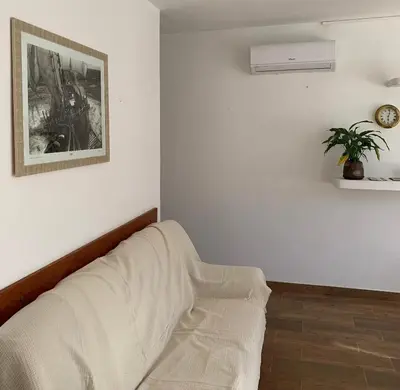 Zona de estar de New Seaviews Apartment Puerto Mogán