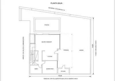Plano de Los Dragos 6 by VillaGranCanaria