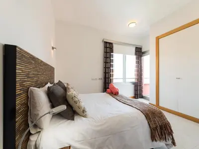Cama o camas de una habitación en Villa in Salobre Golf with Private Pool