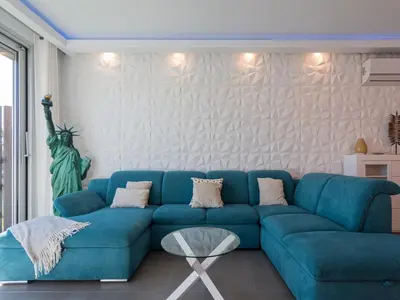 Zona de estar de Chalet in Maspalomas with Heated Pool