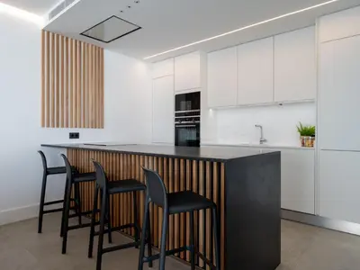 Una cocina o zona de cocina en Chalet in Maspalomas with Heated Pool