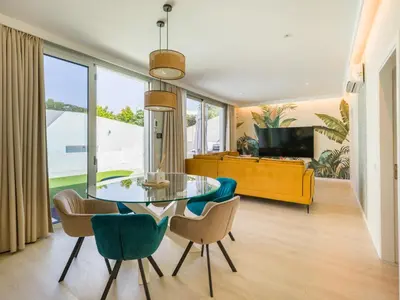 Zona de estar de Villa in Maspalomas with Private Heated Pool