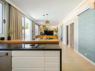 Una cocina o zona de cocina en Villa in Maspalomas with Private Heated Pool