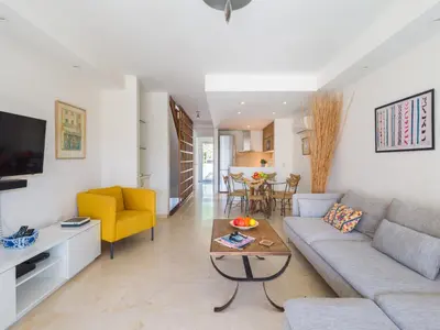 Zona de estar de Apartment in Pasito Blanco near Private Beach