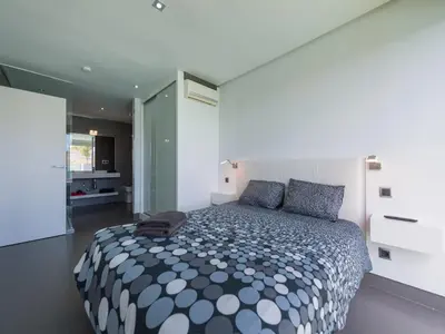 Cama o camas de una habitación en Chalet in Maspalomas with Heated Pool