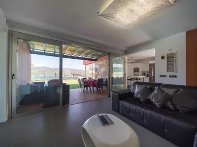 Zona de estar de Chalet in Maspalomas with Heated Pool