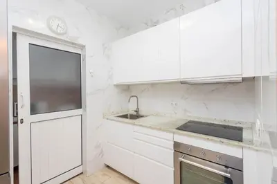 Una cocina o zona de cocina en Casa Playa Melenara