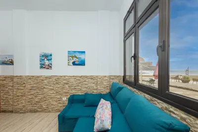 Zona de estar de Casa Playa Melenara