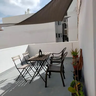Un balcón o terraza de Apartment in Playa de Las Canteras, Playa Chica