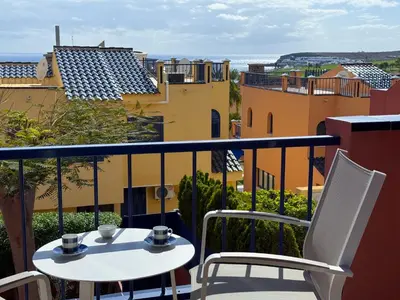 Un balcón o terraza de Meloneras Ocean View By Canaryscape
