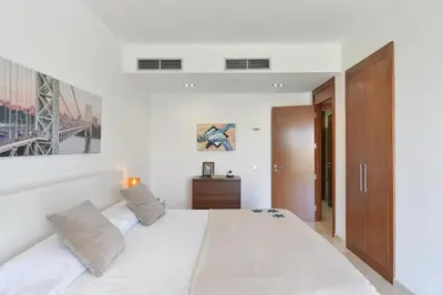Cama o camas de una habitación en Salobre Villa 2 by Villagrancanaria