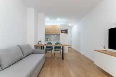 Una cocina o zona de cocina en Home2Book Modern Studio in Las Palmas