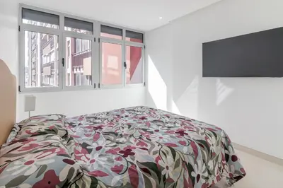 Cama o camas de una habitación en Dar Alisios 3