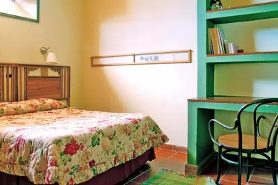 Cama o camas de una habitación en La Casa del Moral