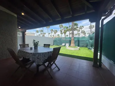 Un patio o zona al aire libre en Sonora Golf Bungalow