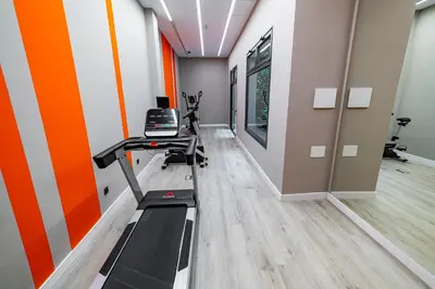 Gimnasio o instalaciones de fitness de Moderno apartamento cerca playa Las Canteras D1D