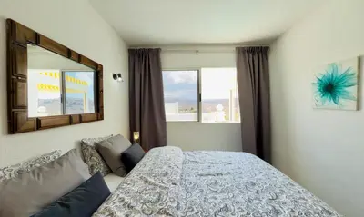 Cama o camas de una habitación en Bella Vista - Jacuzzi with amazing sea views