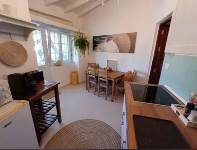 Una cocina o zona de cocina en Gästehaus Casa Roca Fataga