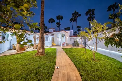 Jardín al aire libre en Privé Paradise