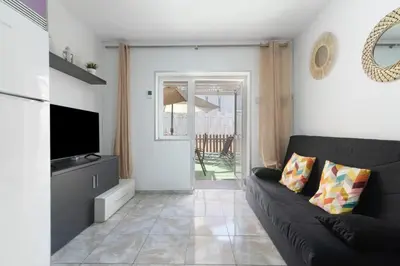 Zona de estar de 913 Green Oasis Club, near Meloneras