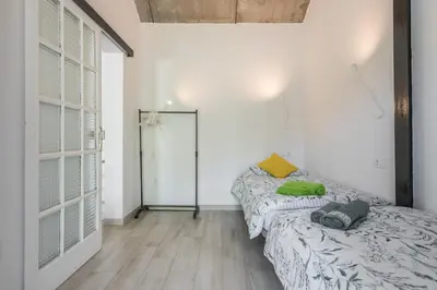 Cama o camas de una habitación en Home2Book Mountain Serenity House Agaete, Terrace