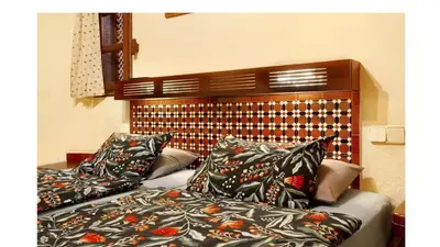 Cama o camas de una habitación en VCV VILLA BAHÍA FELIZ