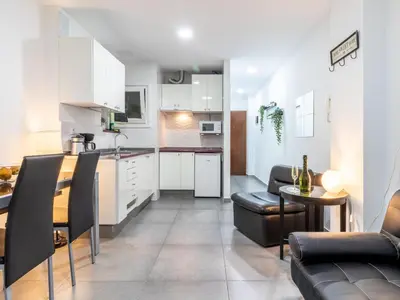 Una cocina o zona de cocina en Live Las Palmas Morote