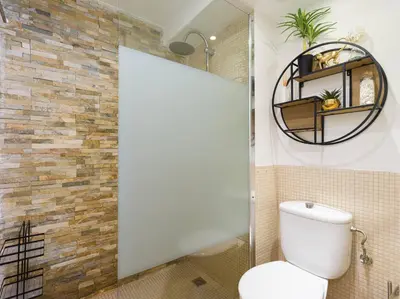 Un baño de Blue Horizon Retreat