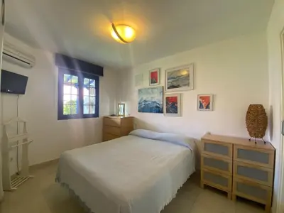 Cama o camas de una habitación en Los Veleros Relax