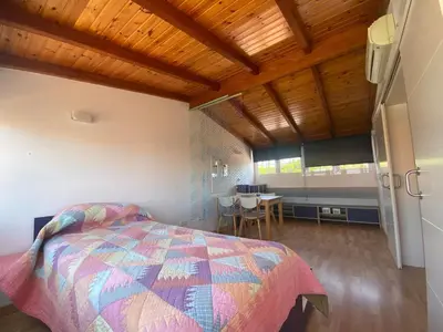 Cama o camas de una habitación en Los Veleros Relax