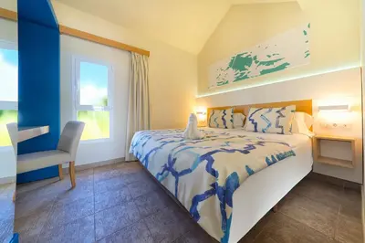 Cama o camas de una habitación en Salt Apartments Vistalmar