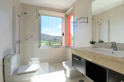 Un baño de Villa in Salobre with Private Pool & Stunning View