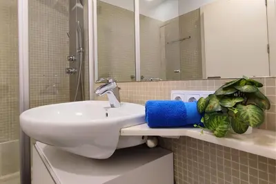 Un baño de Woermann Beach