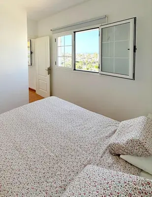 Cama o camas de una habitación en Your Happy Place in Arguineguin, Swimmingpool and Seaviews