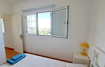 Cama o camas de una habitación en Your Happy Place in Arguineguin, Swimmingpool and Seaviews