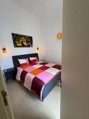 Cama o camas de una habitación en Casa Montserrat