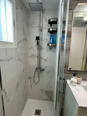 Un baño de Appartamento moderno centrale WIFI Free b