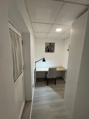 Cama o camas de una habitación en SkyLounge Cruce de Arinaga