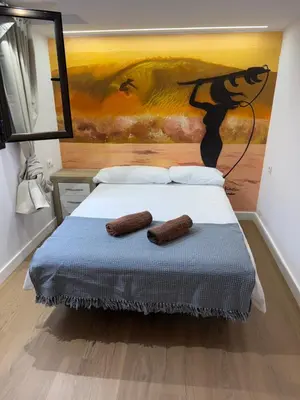 Cama o camas de una habitación en Kite and Surf - Private rooms