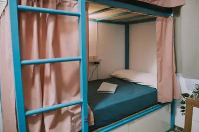Cama o camas de una habitación en Kite and Surf - Private rooms