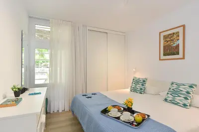 Cama o camas de una habitación en MIAMI 06 by Villagrancanaria